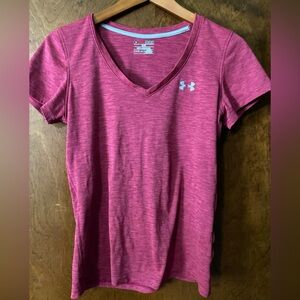 Under Armour Women's Medium Loose Fit heat gear Pink